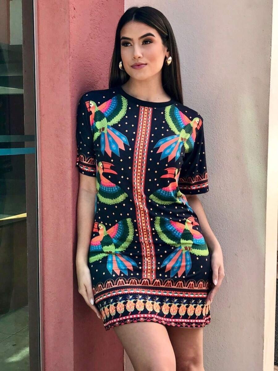 Vestido Camisetão Feminino