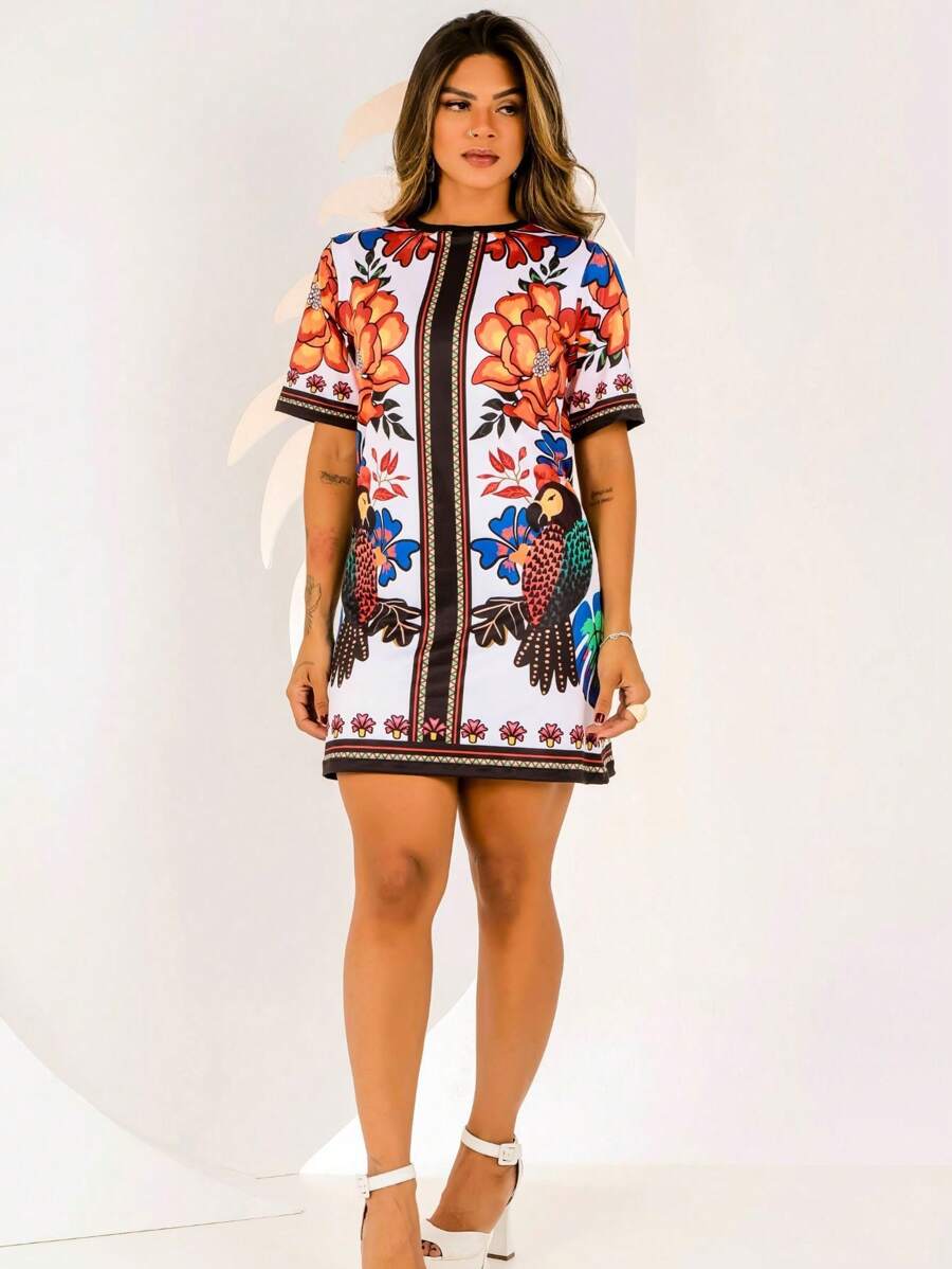 Vestido Camisetão Feminino