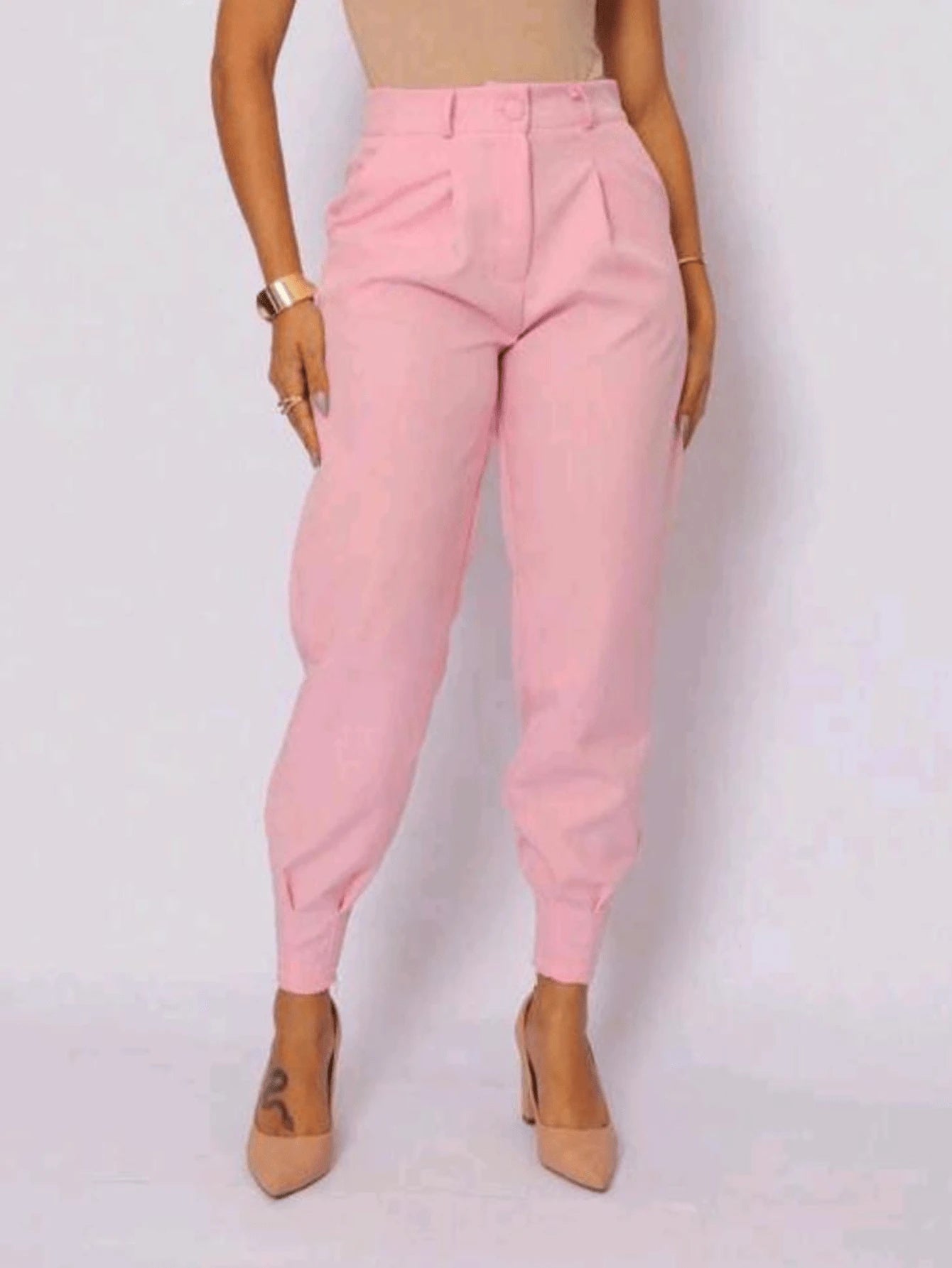 Calça Alfaiataria Cenoura Feminina