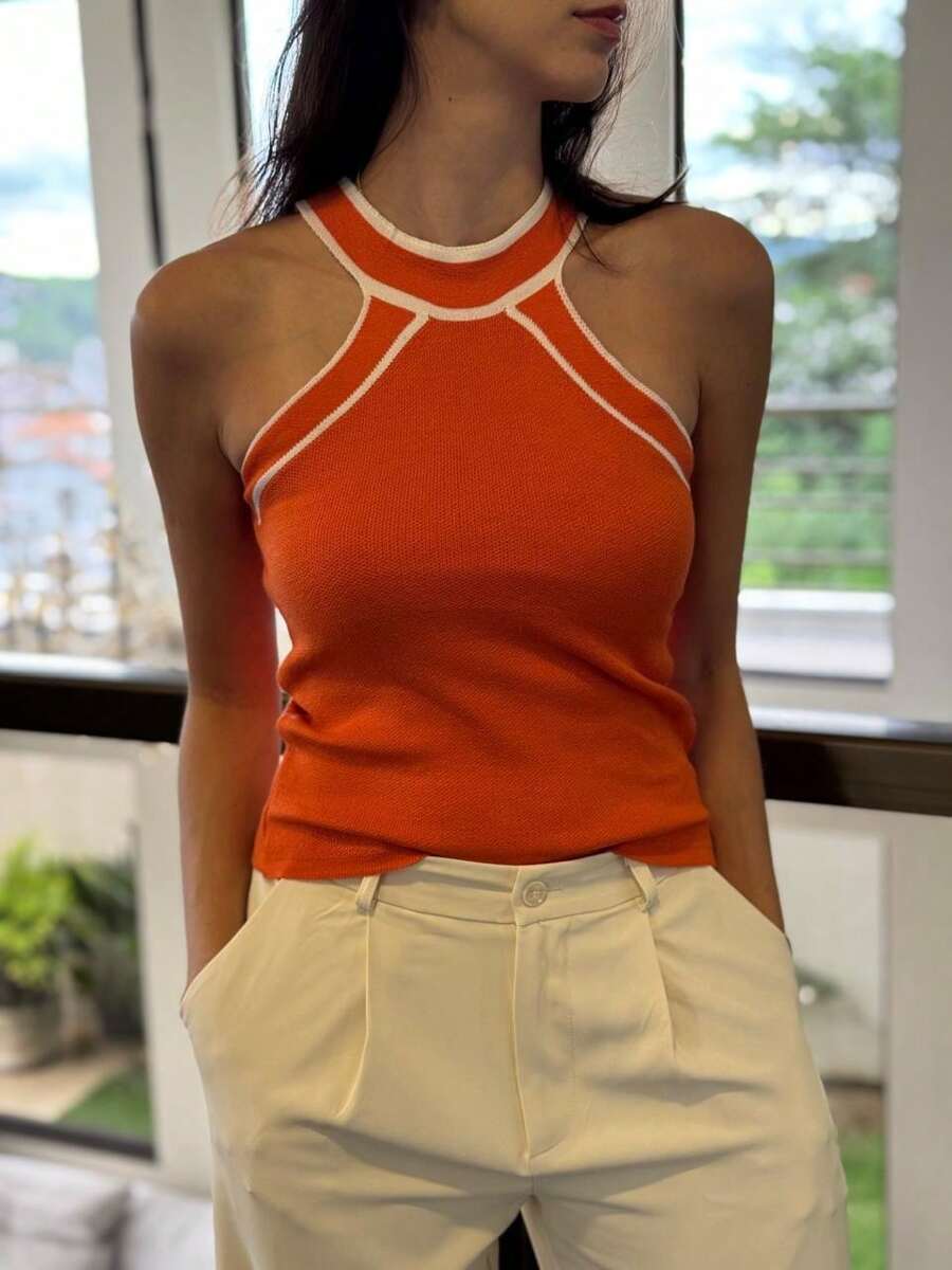 Regata Tricot Modal Verão