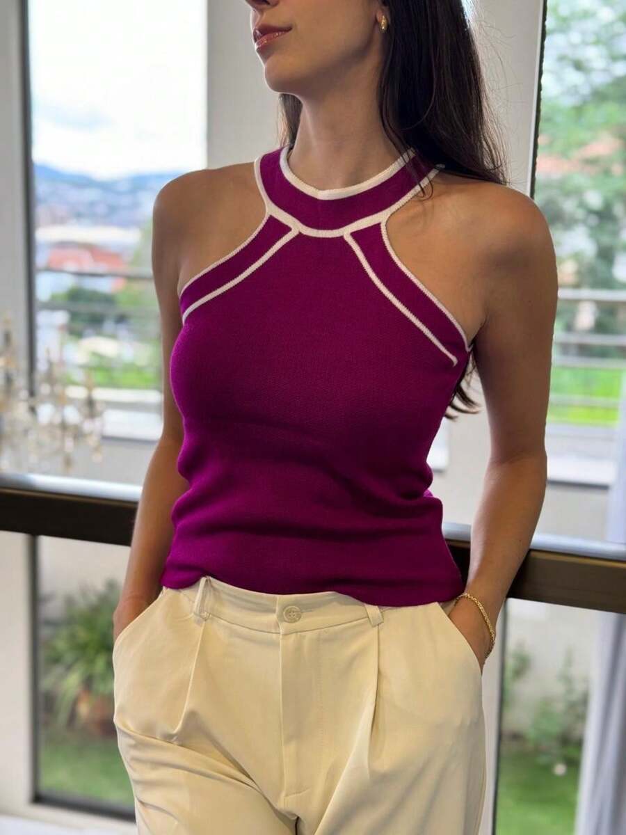 Regata Tricot Modal Verão