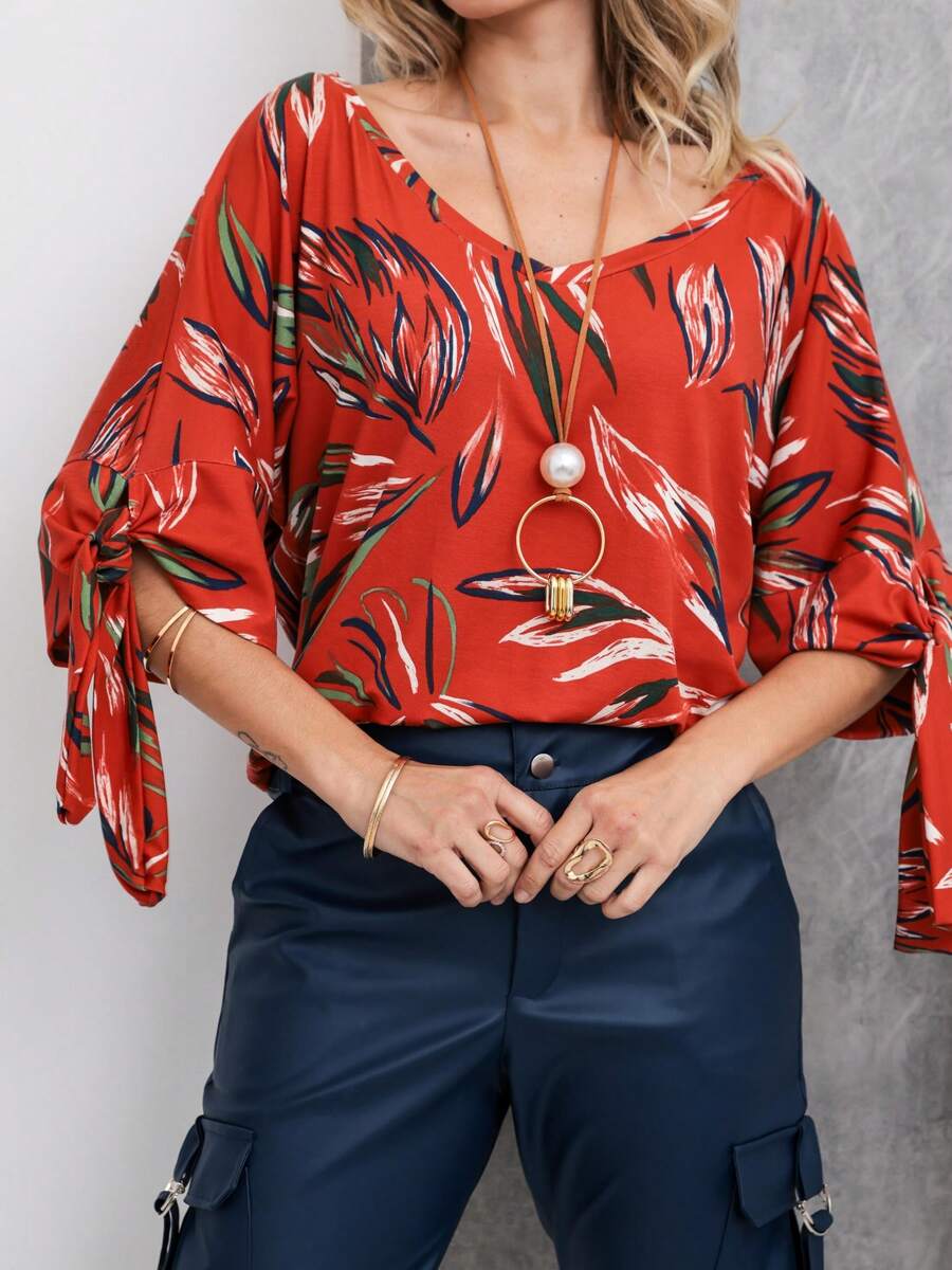 Blusa Ampla Feminina Elegante Premium