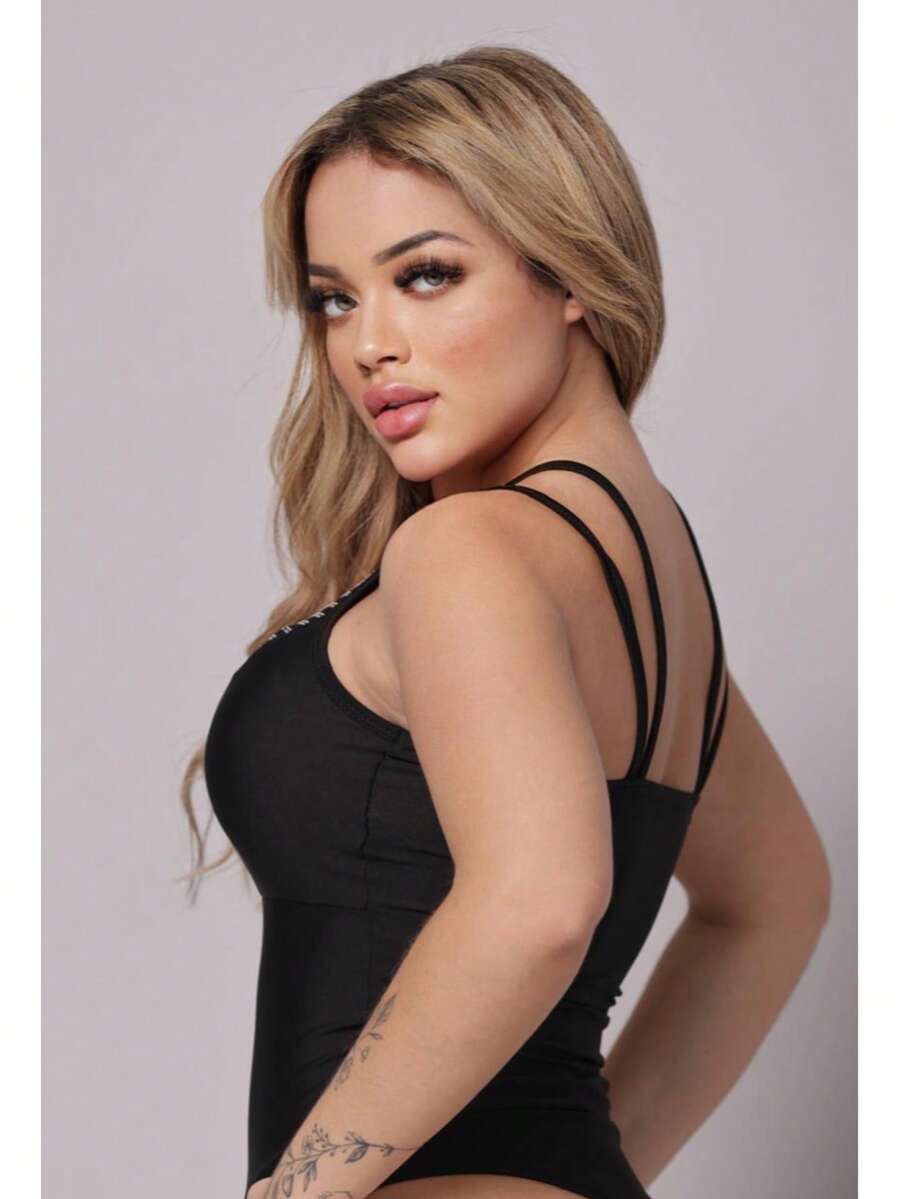 Body Feminino Vazado Casual