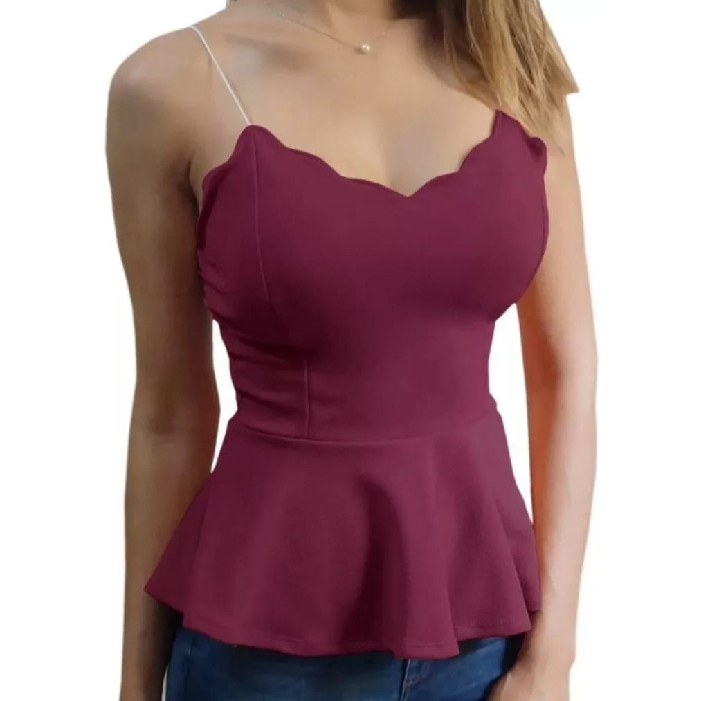 Blusa Nuvem Peplum