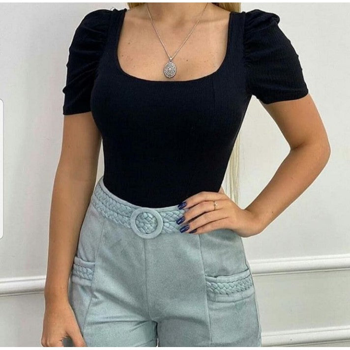 Body Feminino Manga Princesa