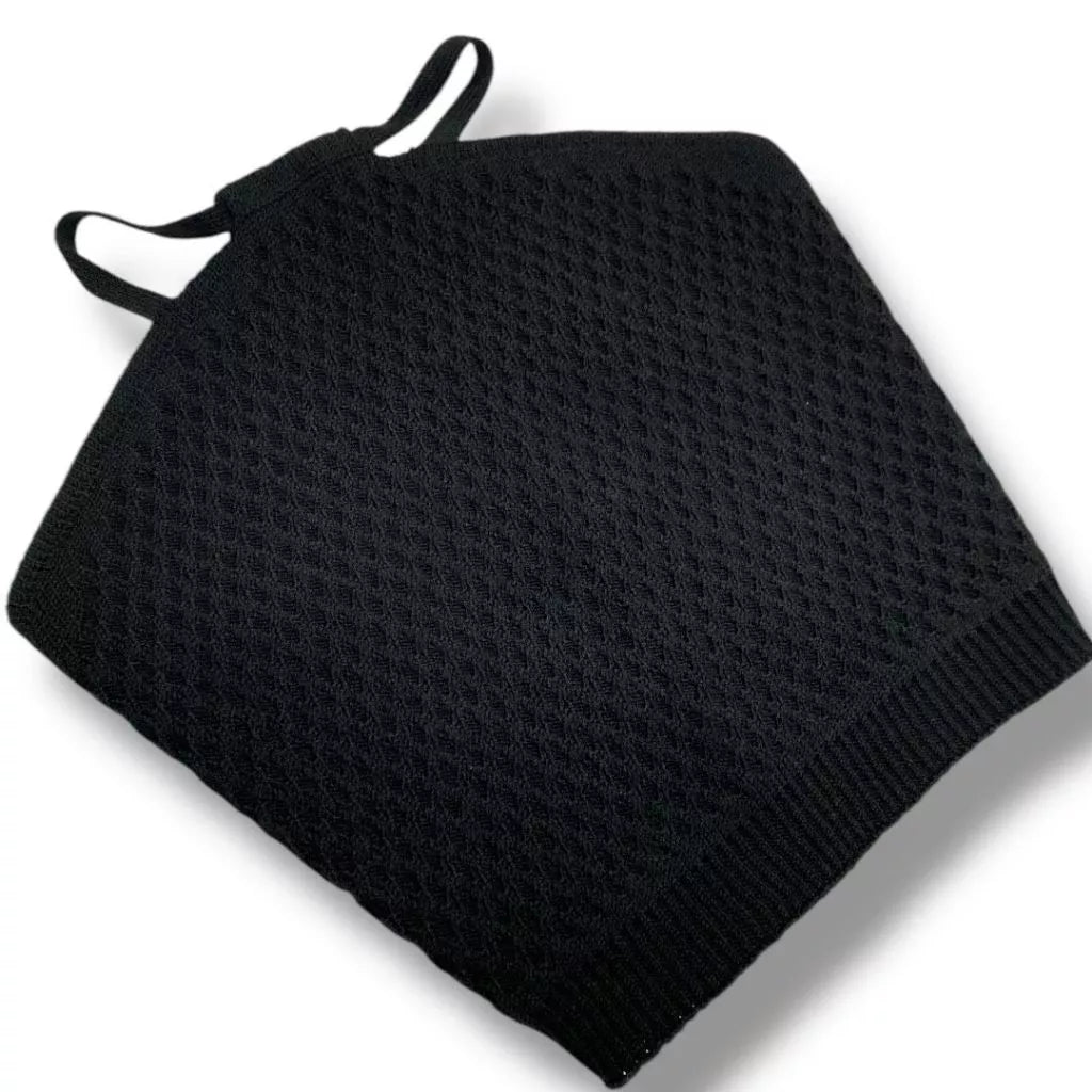 Top Cropped Tricot Modal Premium Triângulo Frente Única