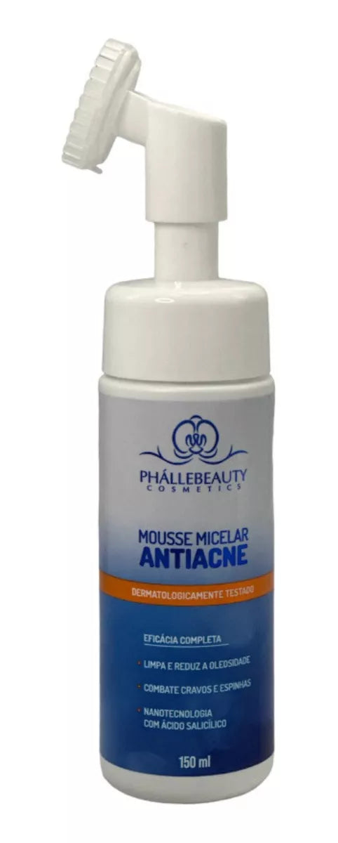 Mousse de Limpeza Facial Antiacne- Phallebeauty