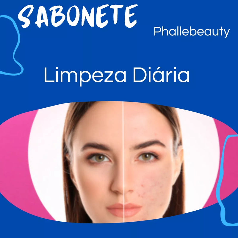 Mousse de Limpeza Facial Antiacne- Phallebeauty