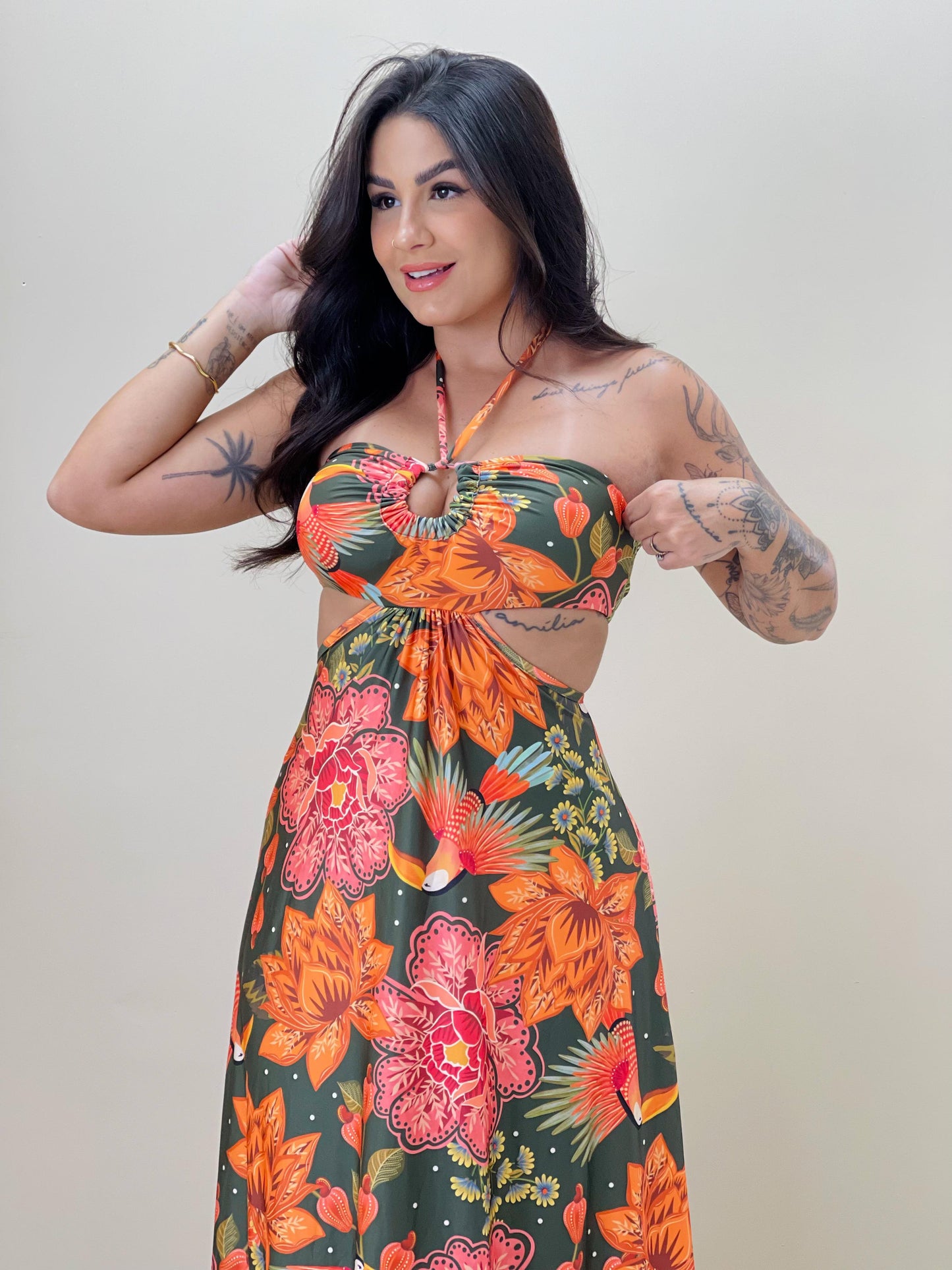 Vestido Vanessa Jardim Botanico