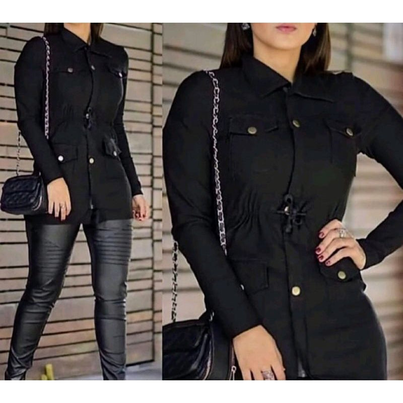 Parka Feminina Sobretudo