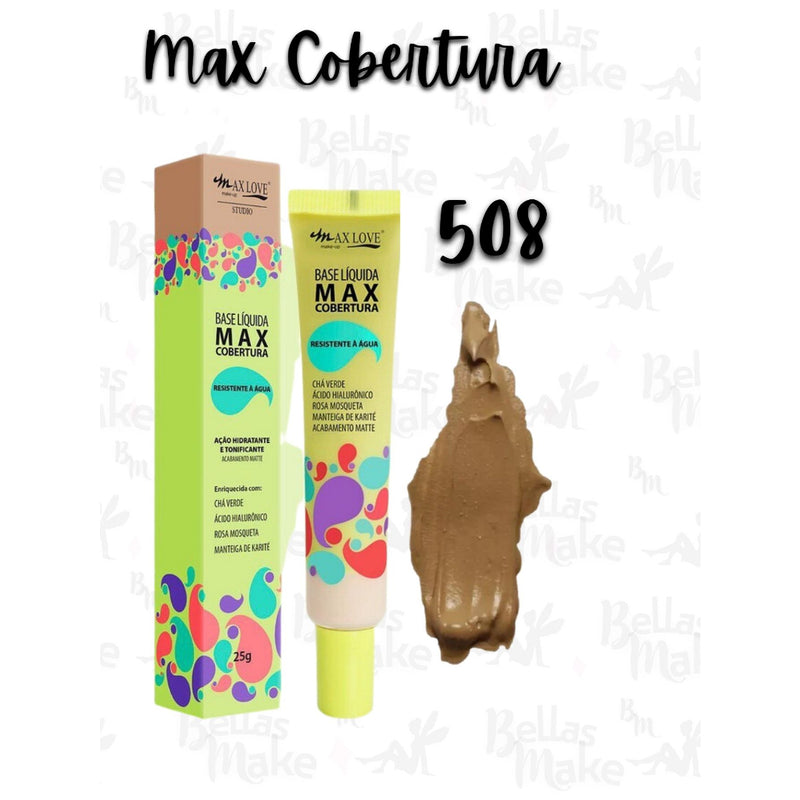 Base Líquida Max Cobertura - Max Love