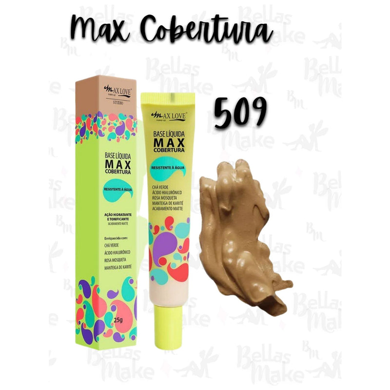 Base Líquida Max Cobertura - Max Love