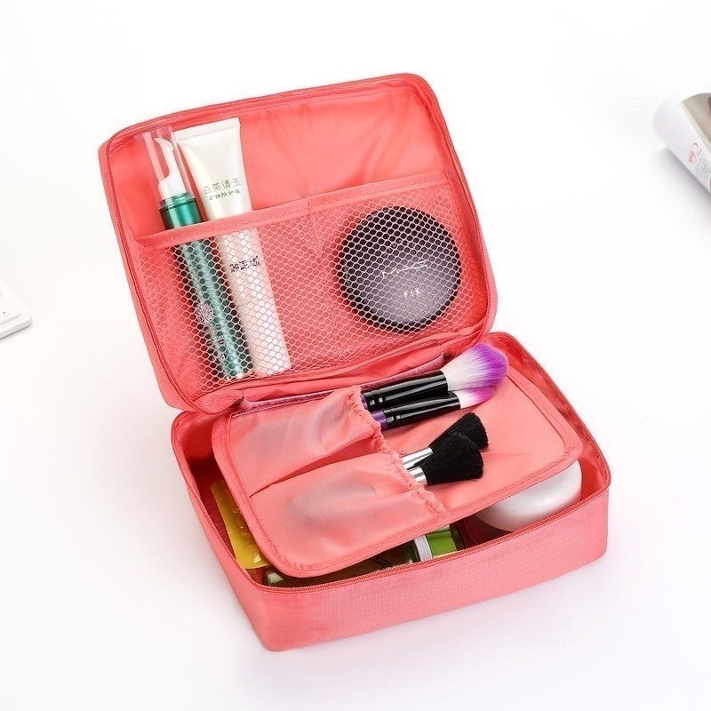 Bolsa Necessaire de Viagem Organizador para Maquiagem com Divisória