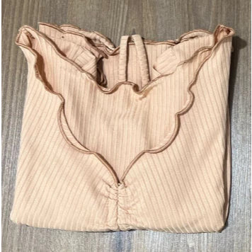 Cropped Feminino Drapeado Gringa Manga Longa