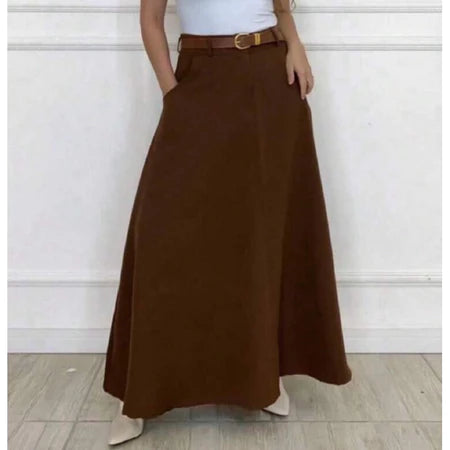 Saia Longa Feminina Alfaiataria