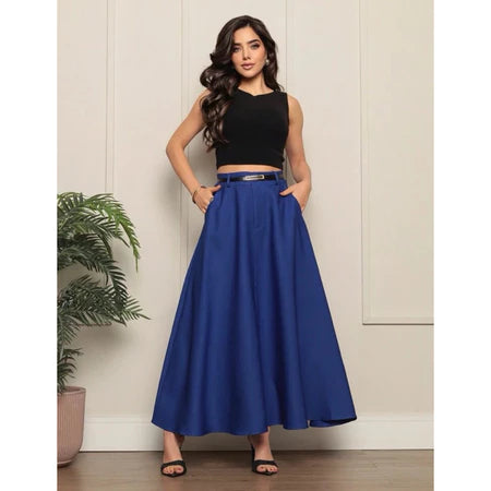 Saia Longa Feminina Alfaiataria