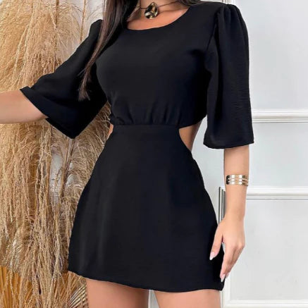 Vestido Macaquinho de Manguinha Princesa Feminino