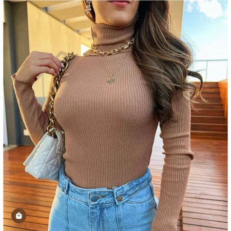 Blusa Feminina Cacharrel Tricô Básica