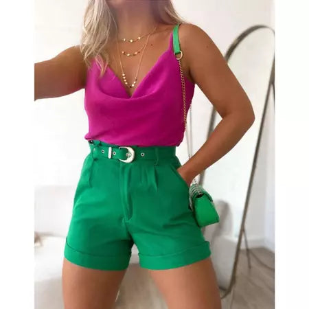 Blusa Feminina Gola Boba Tecido Duna