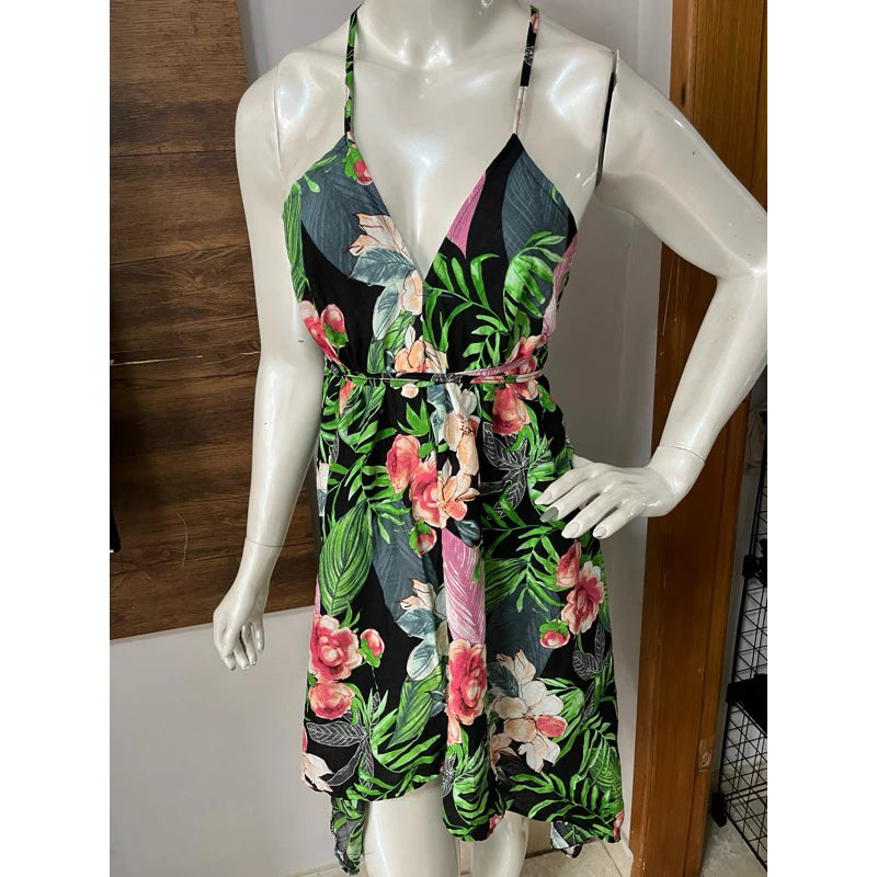 Vestido De Amarrar – Múltiplas Formas de Usar Modelo Mídi Envelope