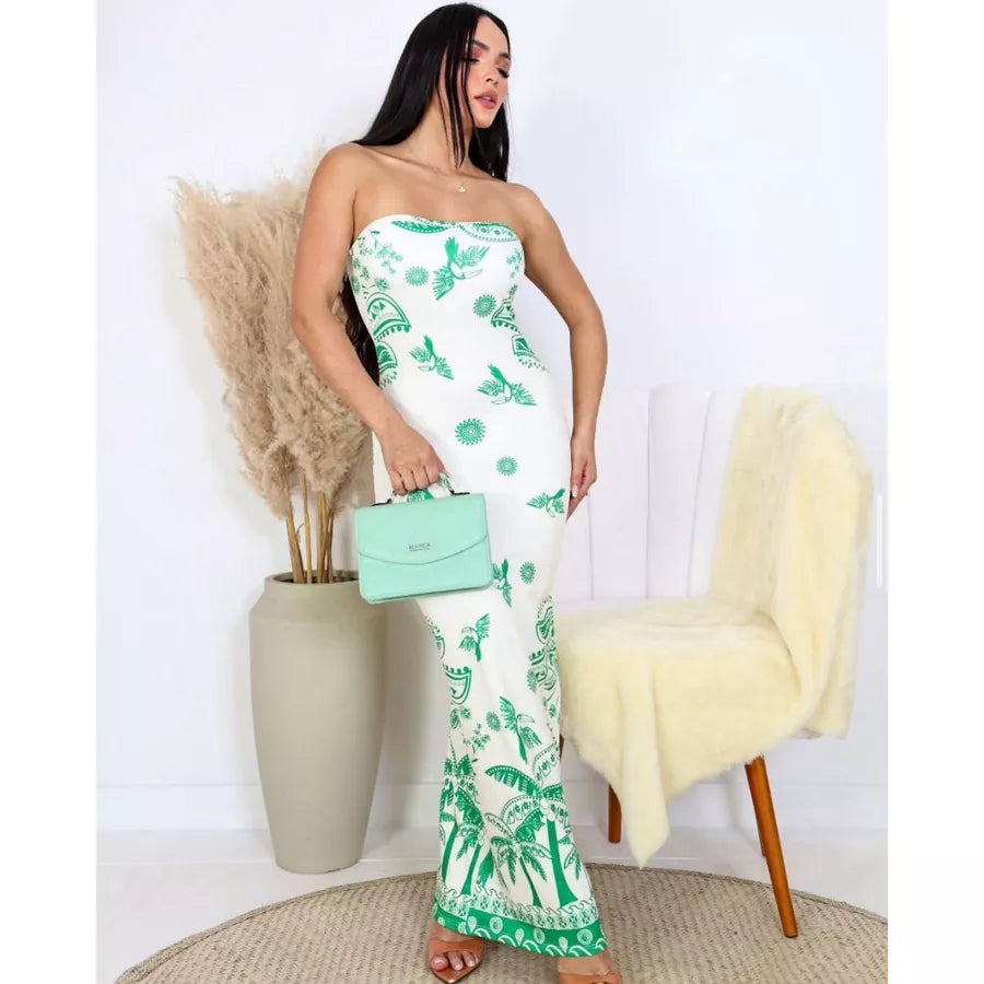 Vestido Tomara Que Caia Longo – Inspiração Farm