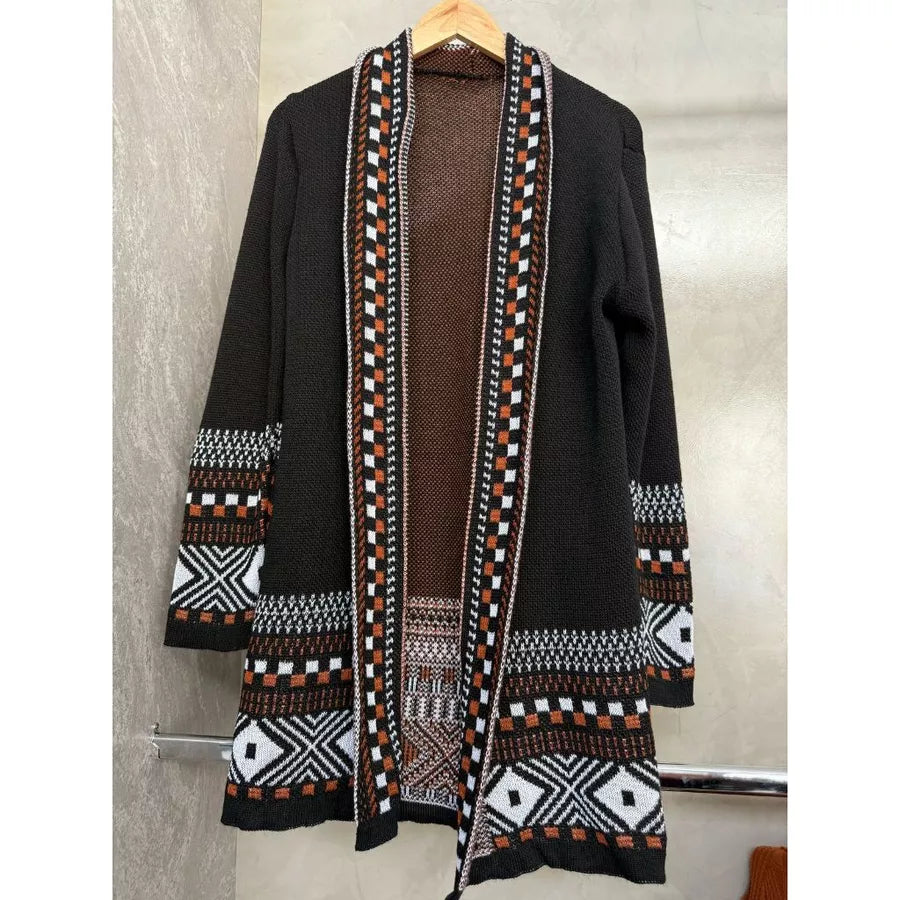 Cardigan Kimono Tricot Luxo – Elegância Atemporal e Conforto Sofisticado