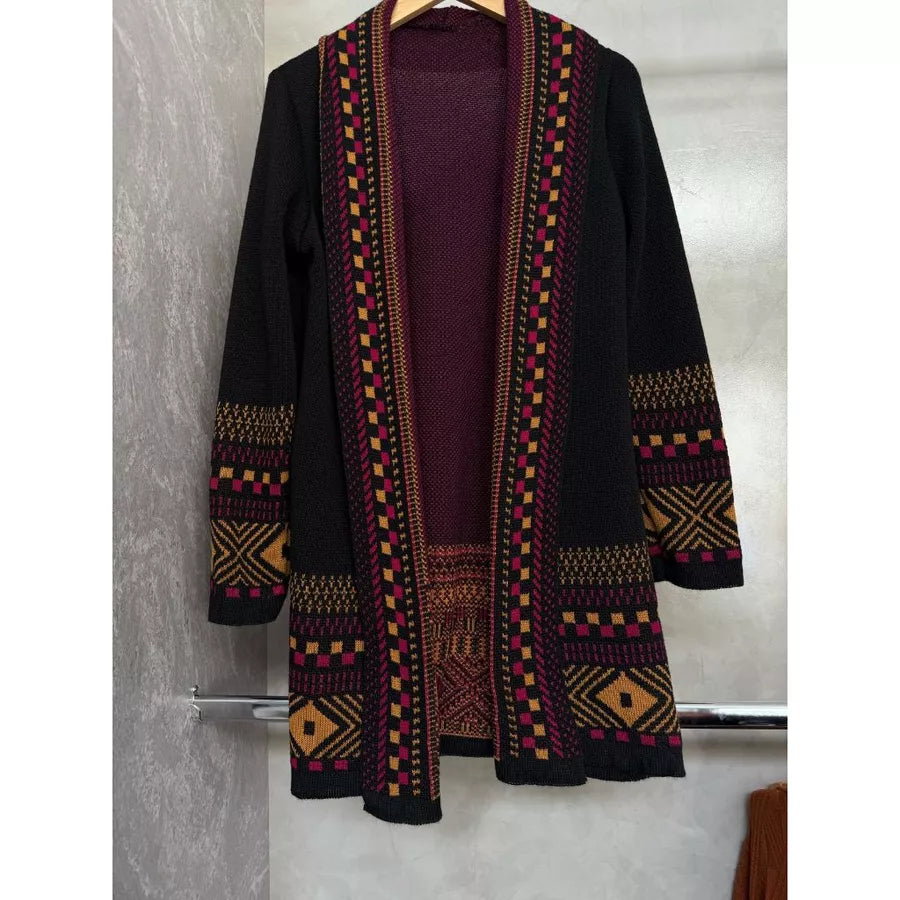 Cardigan Kimono Tricot Luxo – Elegância Atemporal e Conforto Sofisticado