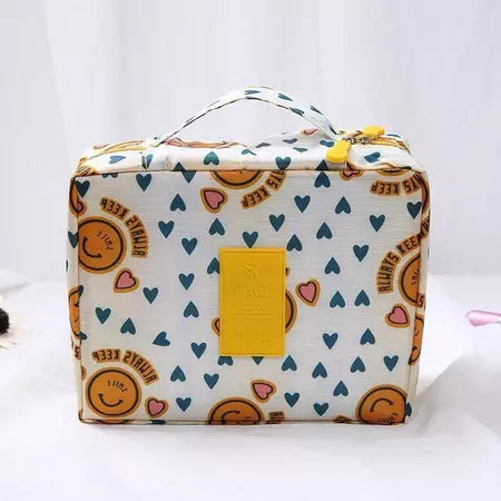Bolsa Necessaire de Viagem Organizador para Maquiagem com Divisória