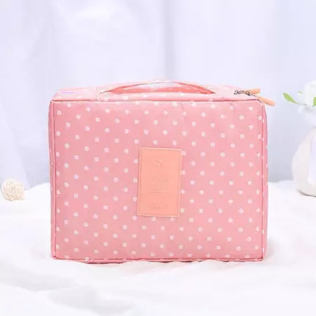 Bolsa Necessaire de Viagem Organizador para Maquiagem com Divisória