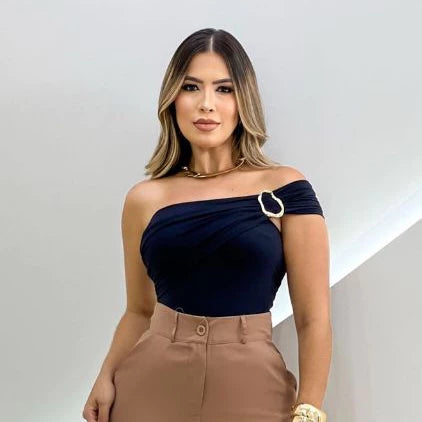 Body Feminino com Fivela