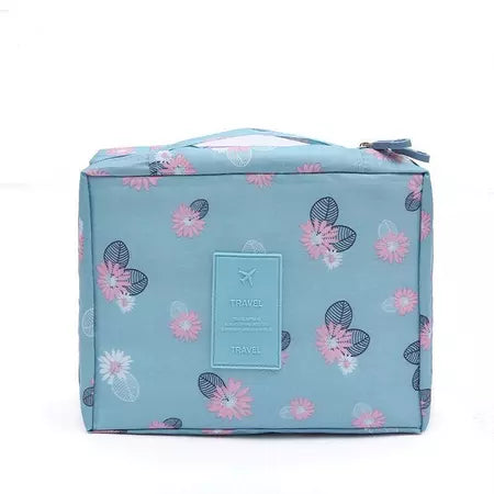 Bolsa Necessaire de Viagem Organizador para Maquiagem com Divisória