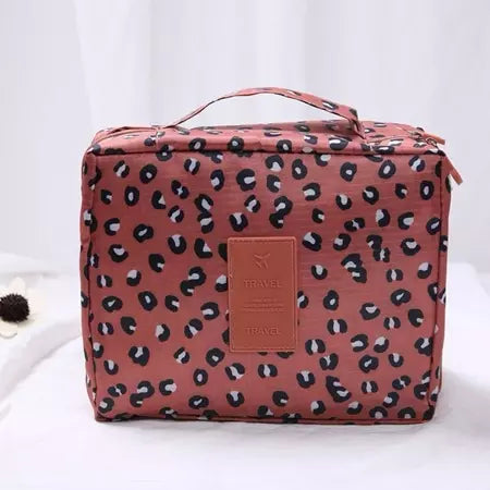 Bolsa Necessaire de Viagem Organizador para Maquiagem com Divisória
