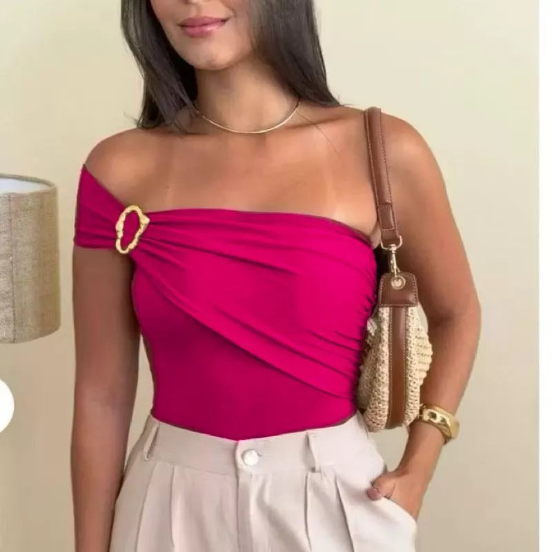 Body Feminino com Fivela