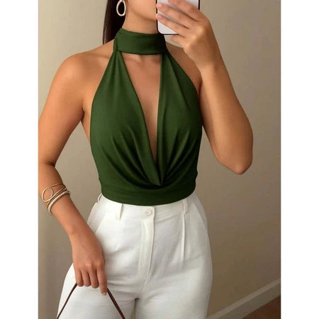 Blusa Feminina Gola Boba Choker Regata – Suplex Light