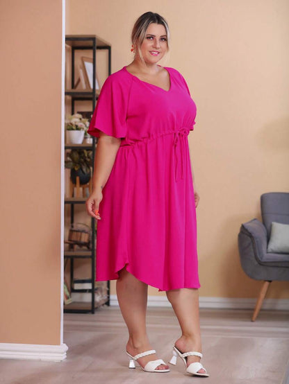 Vestido Plus Size Feminino Médio