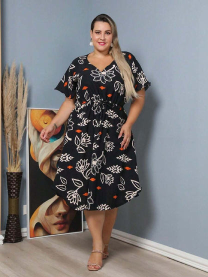 Vestido Plus Size Feminino Médio