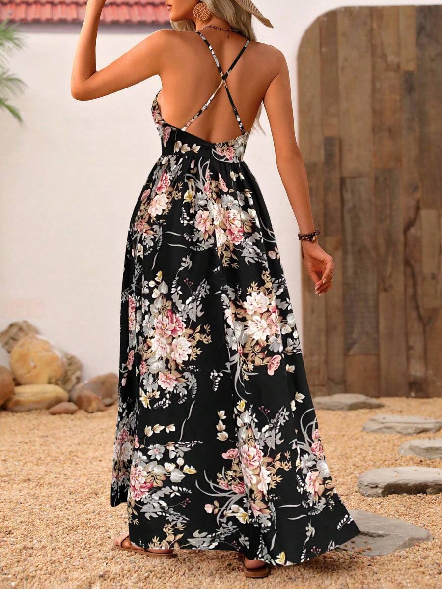 Vestido Longo Casual Moderno