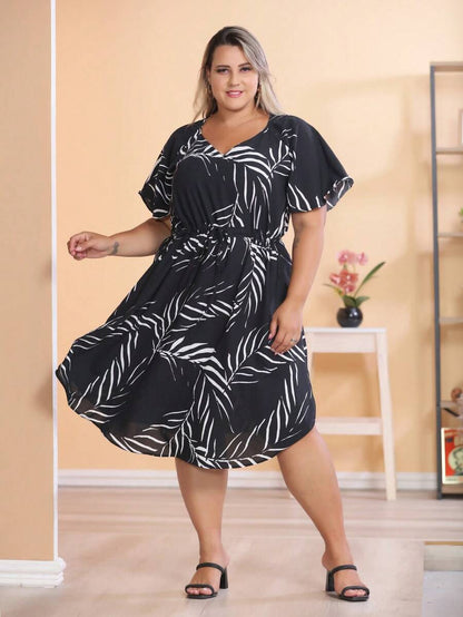 Vestido Plus Size Feminino Médio