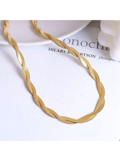 Colar Feminino de Alta Qualidade em Aço Titânio