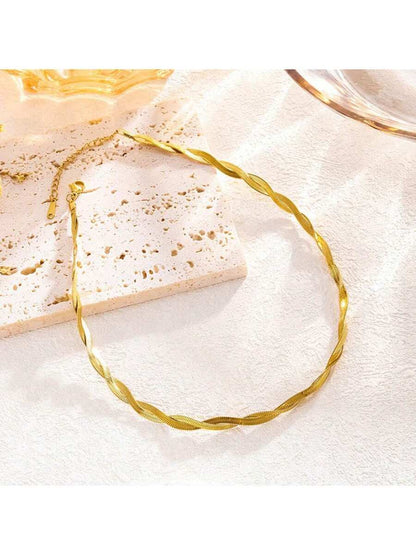 Colar Feminino de Alta Qualidade em Aço Titânio