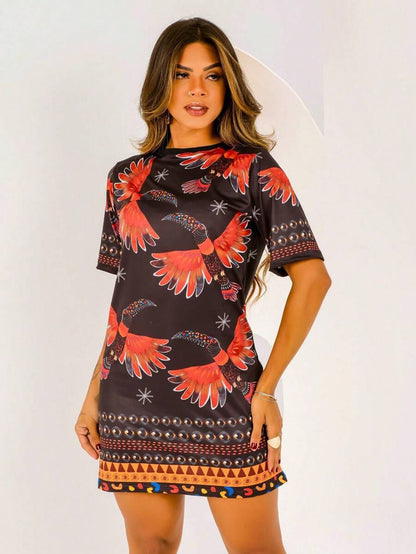 Vestido Camisetão Feminino