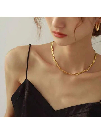 Colar Feminino de Alta Qualidade em Aço Titânio