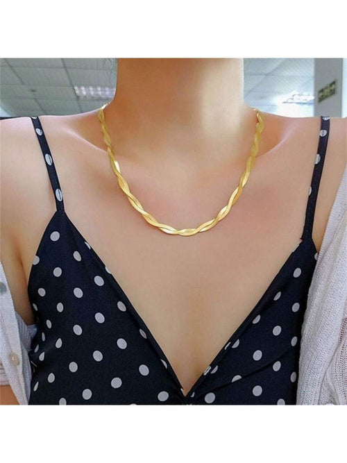 Colar Feminino de Alta Qualidade em Aço Titânio