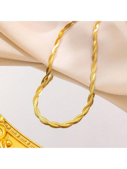 Colar Feminino de Alta Qualidade em Aço Titânio