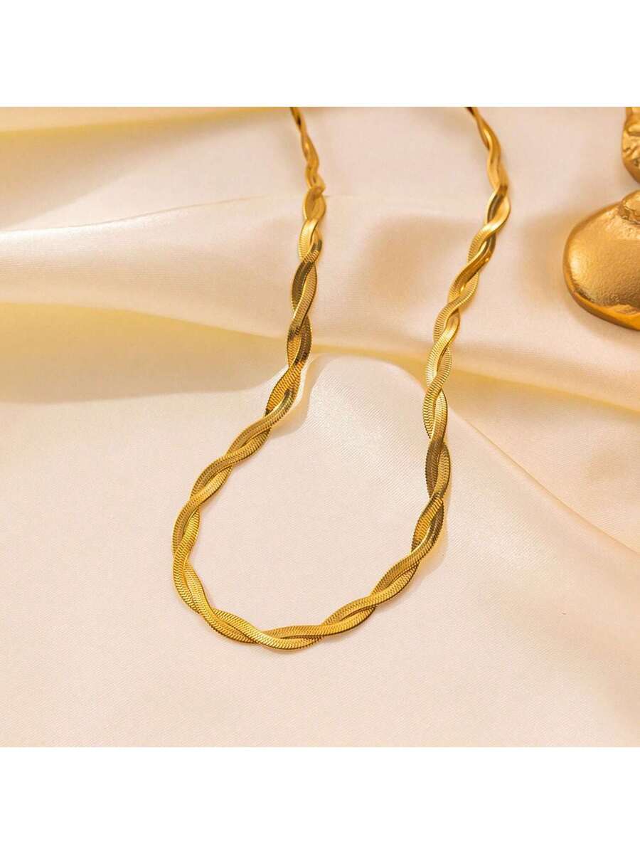 Colar Feminino de Alta Qualidade em Aço Titânio