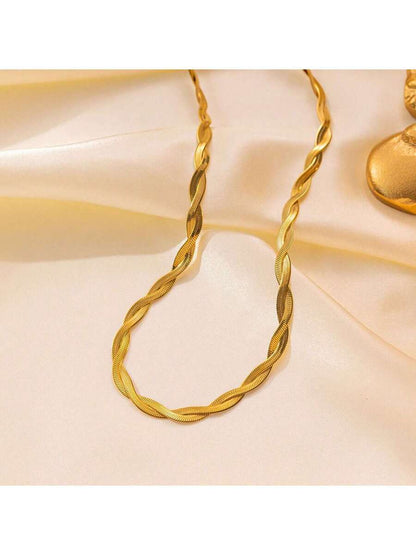 Colar Feminino de Alta Qualidade em Aço Titânio