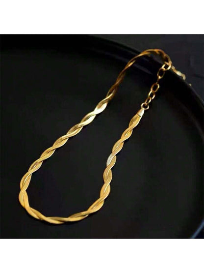 Colar Feminino de Alta Qualidade em Aço Titânio