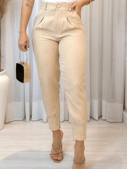 Calça Alfaiataria Cenoura Feminina