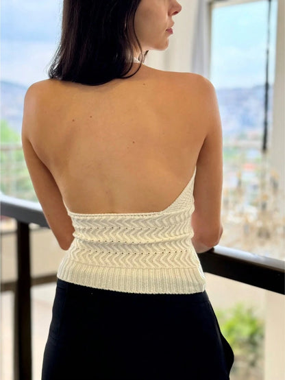 Regata Frente Única em Tricot Modal Feminina