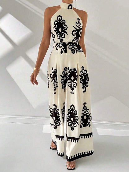 Macacão Feminino Estampa Tropical